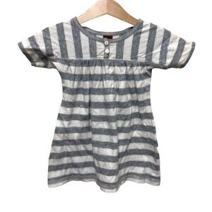 Tea collection‎ 6-12M baby casual dress tunic striped soft cotton